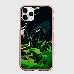 Чехол для iPhone 11 Pro Max матовый Опасная Вайпер