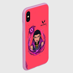 Чехол для iPhone XS Max матовый Рейна арт - фото 2