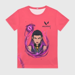 Женская футболка 3D Рейна арт