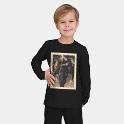 Детская пижама с лонгсливом хлопок Sova арт - фото 2