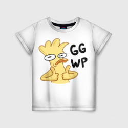 Детская футболка 3D Утка GG WP
