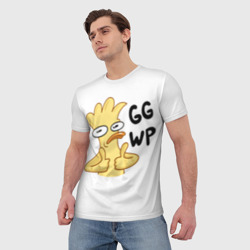 Мужская футболка 3D Утка GG WP - фото 2