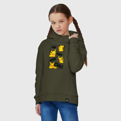 Детское худи Oversize хлопок Пика Пика Пикачу Pikachu - фото 2