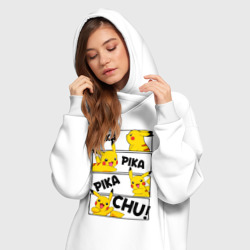 Платье-худи хлопок Пика Пика Пикачу Pikachu - фото 2