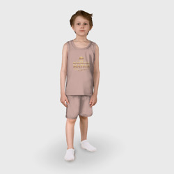 Детская пижама с шортами хлопок Её величество - МАРИЯ - фото 2