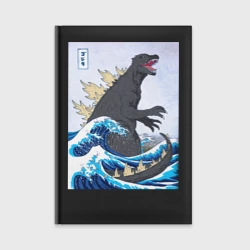 Ежедневник Godzilla in The Waves Eastern, Japanes monster