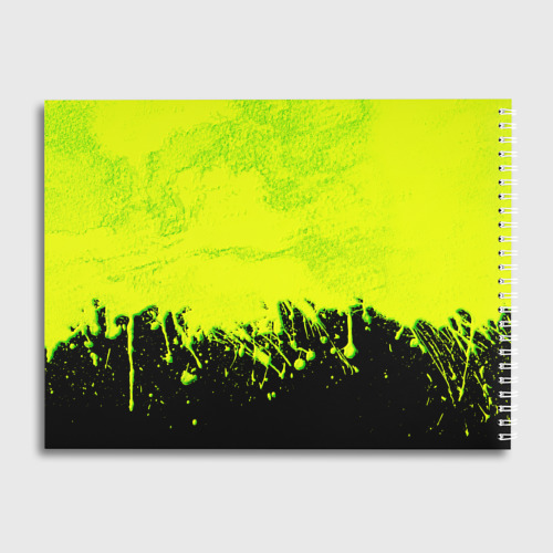 Альбом для рисования Неоновые брызги краски - фото 2