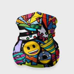 Бандана-труба 3D Romero Britto - emoji