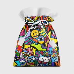 Подарочный 3D мешок Romero Britto - emoji