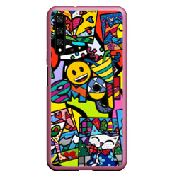 Чехол для Honor 20 Romero Britto - emoji