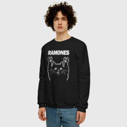 Мужской свитшот хлопок Ramones, Рамонес - фото 2