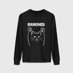 Женский свитшот хлопок Ramones, Рамонес