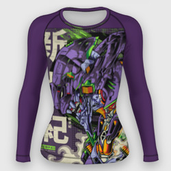 Женский рашгард 3D Evangelion. Eva-01