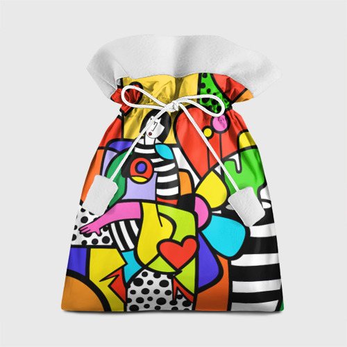 Подарочный 3D мешок Romero Britto - Valentine's day