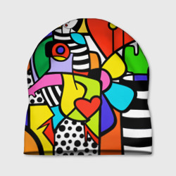 Шапка 3D Romero Britto - Valentine's day