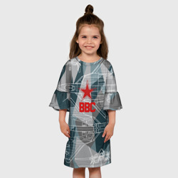 Детское платье 3D SU-57 "Felon" - фото 2