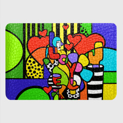 Картхолдер с принтом Romero Britto - love you - фото 2