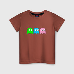 Детская футболка хлопок Pac man - play Для двоих