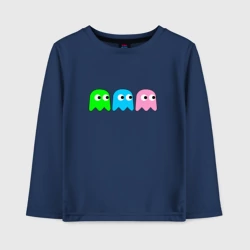 Детский лонгслив хлопок Pac man - play Для двоих