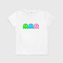 Детская футболка хлопок Pac man - play Для двоих