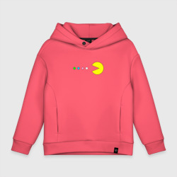 Детское худи Oversize хлопок Pac - man Для пары
