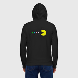 Мужская толстовка на молнии хлопок Pac - man Для пары - фото 2