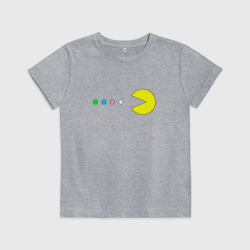 Детская футболка хлопок Pac - man Для пары