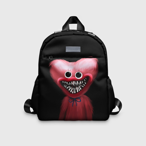 Детский рюкзак 3D с принтом Horror Kissy Missy, вид спереди #2