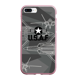 Чехол для iPhone 7Plus/8 Plus матовый U.S.Air force