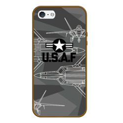 Чехол для iPhone 5/5S матовый U.S.Air force