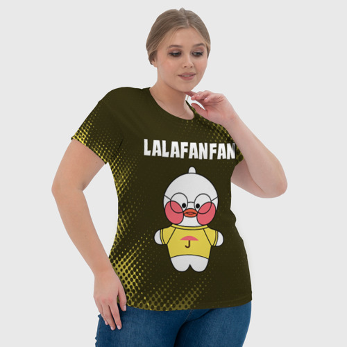 Женская футболка 3D ЛАЛАФАНФАН - ЗОНТИК + Яркий, цвет 3D печать - фото 6