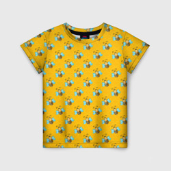 Детская футболка 3D Пчелы паттерн