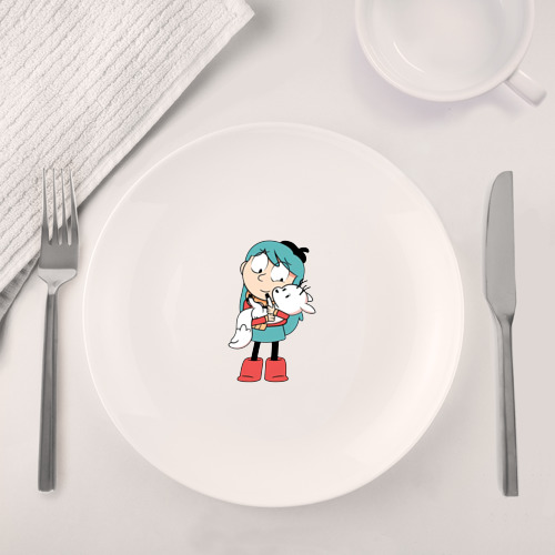 Набор: тарелка + кружка Хильда с лисенком мультсериал - фото 4