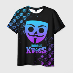 Мужская футболка 3D Bubble kvass игра Бабл квас