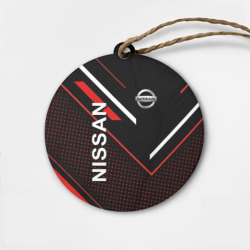 Деревянная игрушка круг Nissan, Ниссан геометрия