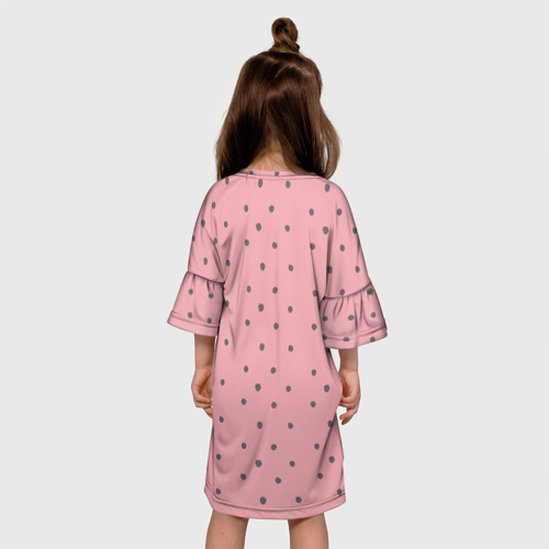 Детское платье 3D Йорк с крылышками, цвет 3D печать - фото 5