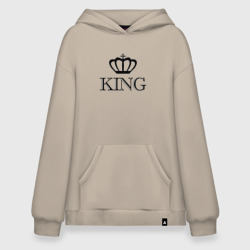 Худи SuperOversize хлопок King Парные Король