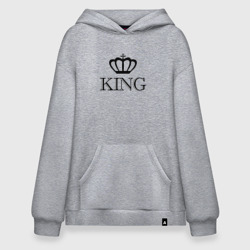 Худи SuperOversize хлопок King Парные Король