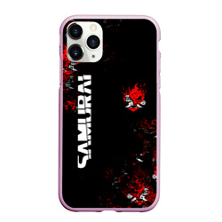 Чехол для iPhone 11 Pro Max матовый Киберпанк 2077 samurai Cyberpunk