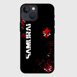 Чехол для iPhone 13 mini Киберпанк 2077 samurai Cyberpunk