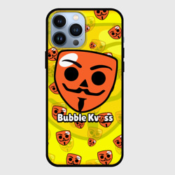 Чехол для iPhone 13 Pro Max Bubble kvass - Бабл квас