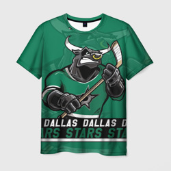 Мужская футболка 3D Dallas Stars, Даллас Старз