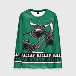 Мужской лонгслив 3D Dallas Stars, Даллас Старз