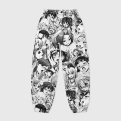 Женские джоггеры оверсайз 3D Ахегао - ahegao