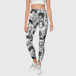 Леггинсы 3D Ахегао - ahegao - фото 2