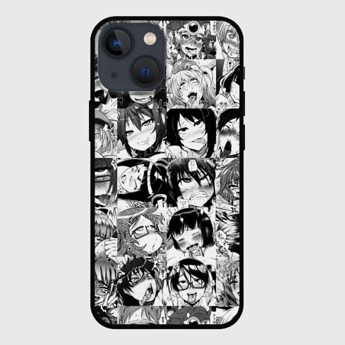 Чехол для iPhone 13 mini Ahegao - ахегао