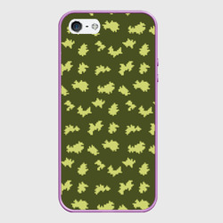 Чехол для iPhone 5/5S матовый Пограничник камуфляж