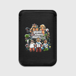 Картхолдер Magsafe магнитный Mario x GTA