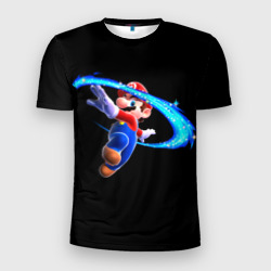 Мужская футболка 3D Slim Марио волшебник