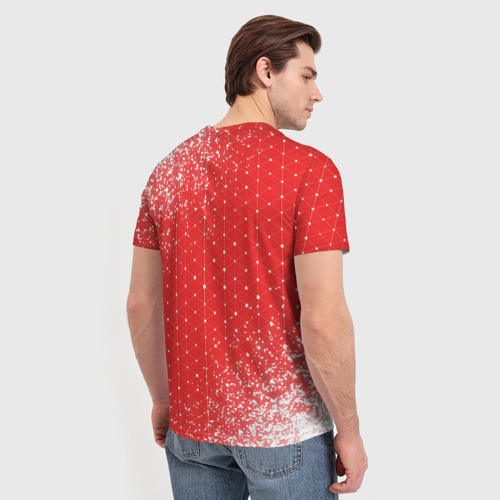 Мужская футболка 3D Bubble kvass - Дора Арт, цвет 3D печать - фото 4